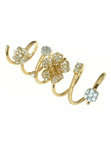 Goldie Zlatý prsteň Moraglione 1922 s diamantmi
