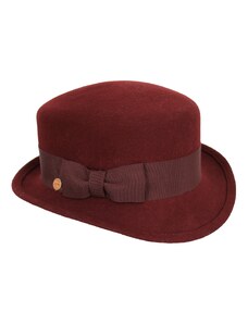 Mayser Dámsky nekrčivý bordový klobúk - Dorle