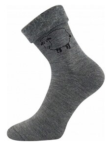 OVEČKANA vlnené teplé ponožky Boma