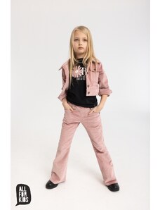 All for Kids Menčestrová bunda - pink