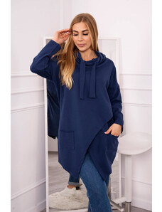 Kesi Tunic with clutch at the front Oversize jeans