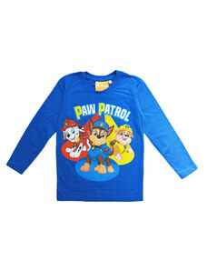 Setino Chlapčenské tričko s dlhým rukávom Light Paw Patrol