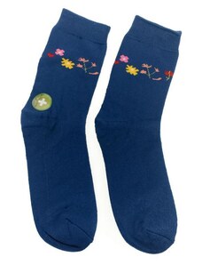 AURA.VIA Modré ponožky GINY