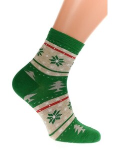 AURA.VIA Zelené ponožky VIANKY
