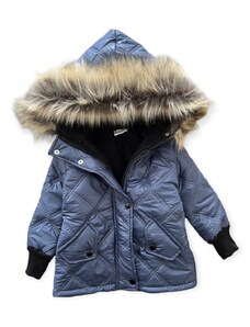 Chlapčenská zimná bunda - GRANAT - 104, Granátová