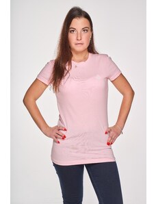 Benatki Bavlnené tričko s potlačou, ružové
