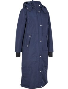 bonprix Prešívaný kabát s tepelnou technológiou, farba modrá, rozm. 40