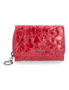 Dámska kožená peňaženka Carmelo červená 2105 V CV
