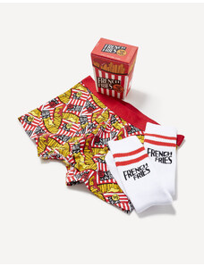 Celio Gift pack boxers and socks with chips - Men