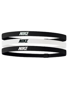 Nike elastic headbands 2.0 3 pk BLACK