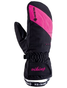 Dámske lyžiarske palčiaky Viking SHERPA GTX čierna/ružová