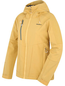 Women's softshell jacket HUSKY Sevan L lt. yellow
