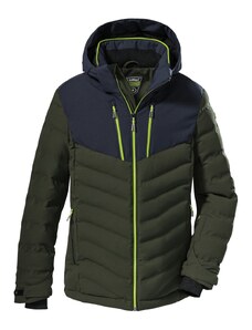 Chlapčenská zimná bunda Killtec 163 zelená/čierna
