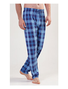 Gazzaz Pánske pyžamové nohavice Tomáš, farba modrá, 100% bavlna