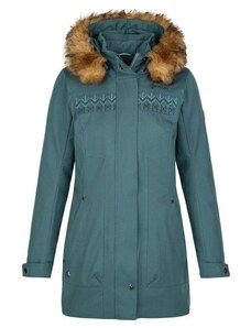 Dámsky zimný kabát Kilpi PERU-W tmavo zelená