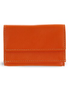 Arwel Oranžová dámská kožená mini peněženka 511-4392A-84