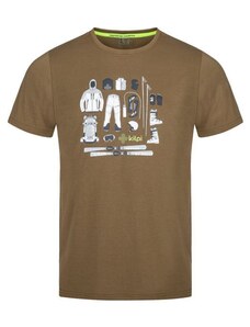 Pánske tričko s krátkym rukávom KILPI TORNES-M tmavozelené