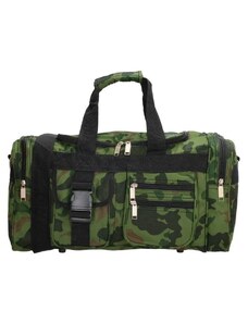 No label Zelená cestovná vojenská taška "Soldier" - veľ. M