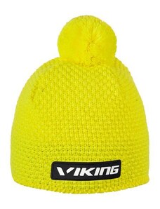 Unisex merino zimná čiapka Viking BERG žltá