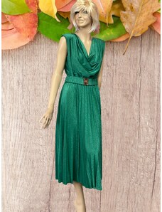 šaty lurexové zelené Rinascimento