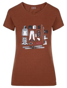 Women's T-shirt with short sleeves Kilpi TORNES-W Dark Red