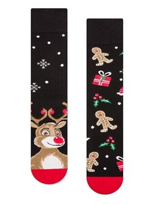 PLANETA-MODY Vianočné ponožky - čierne