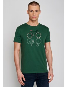Tričko Bike Shape zelené