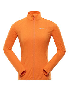 Women's quick-drying sweatshirt ALPINE PRO NOLLA spicy orange