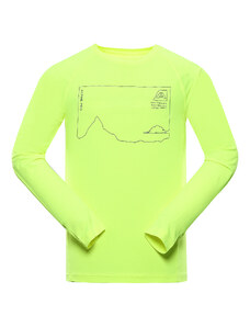 Men's quick-drying T-shirt ALPINE PRO AMAD neon safety yellow variant pb