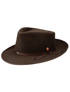 Hnedý klobúk Mayser - limitovaná kolekcia Udo Lindenberg