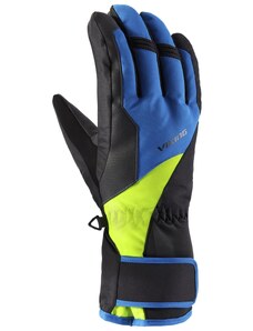 Pánske zimné rukavice Viking SANTO čierna/modrá