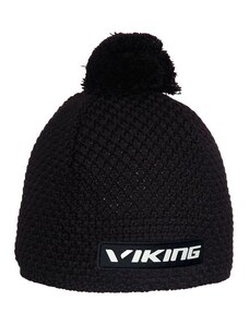 Unisex merino zimná čiapka Viking BERG čiern