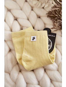 Kesi Youth classic striped socks Yellow