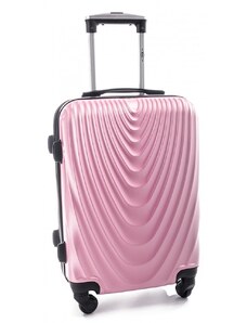 Cestovní kufr RGL 663 pudrový - L