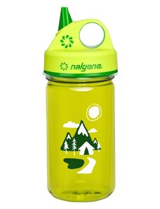 Nalgene Grip-N-Gulp Kids 0,375l Sustain green/trail
