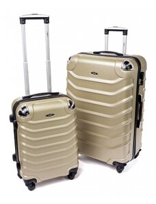 Rogal Zlatá 2 sada škrupinových kufrov "Premium" - 2 veľkosti