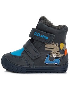 Detské chlapčenské zimné topánky D.D.step royal blue W029-443AW