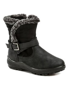 Scandi 262-0166-A1 čierne dámske zimné topánky