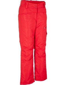 bonprix Funkčné termo-nohavice, na lyžovanie, rovné, farba červená, rozm. 48