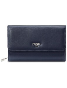 Dámska kožená peňaženka PICARD - Bingo Wallet /Modrá - 023 Ozean (PI)