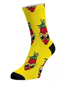 STRAWBERRY CHILL bavlnené potlačené veselé ponožky Walkee