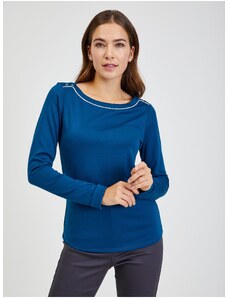 Dark blue women's T-shirt ORSAY - Women