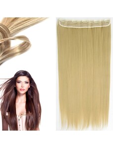 Girlshow Clip in vlasy - 60 cm dlhý pás vlasov - odtieň 22
