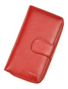 Dámska kožená peňaženka červená - Patrizia Clorinda červená