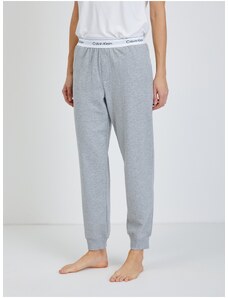 Light Grey Womens Brindled Pyjama Pants Calvin Klein Underwear - Women