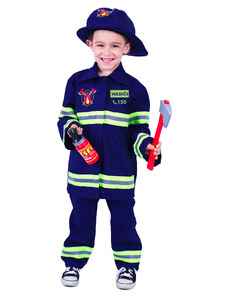 RAPPA Detský kostým hasič s českou potlačou (M) e-obal