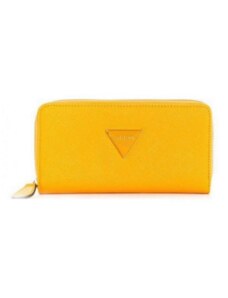 Outlet - GUESS peňaženka Abree Zip-Around Wallet žltá, 11168