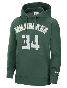 Mikina s kapucňou Nike NBA Milwaukee Bucks Essential db1184-323