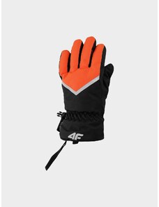 4F Chlapčenské lyžiarske rukavice Thinsulate - červené