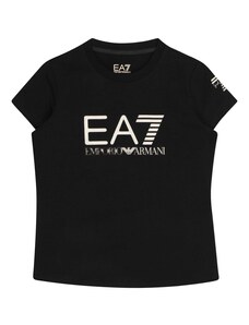 EA7 Emporio Armani Tričko tmavosivá / čierna / biela